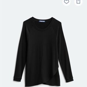 Maternity/Nursing Black Long Sleeve Top
